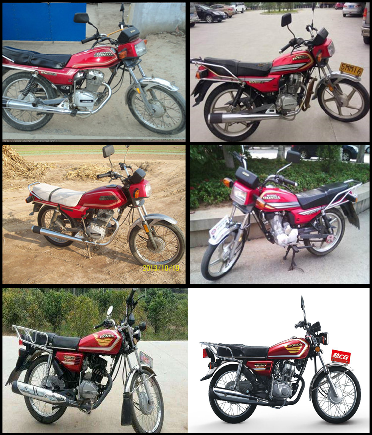 男装幸福珠江cg125摩托车排气管cg静音消音器烟通排摩托车排气管