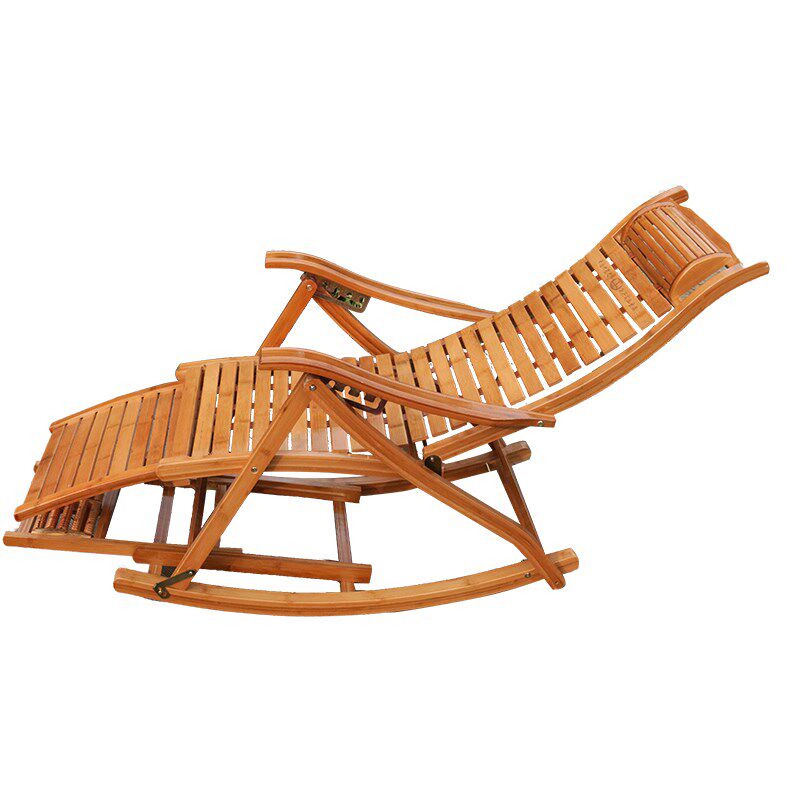 摇椅休闲躺椅逍遥中老年人阳台折叠午休乘凉夏季摇椅