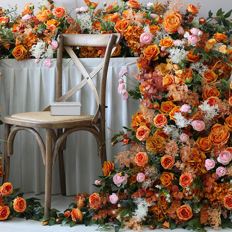 婚纱摄影场景布置花艺套装仿真绢花商城网红打卡区背景道具装饰花