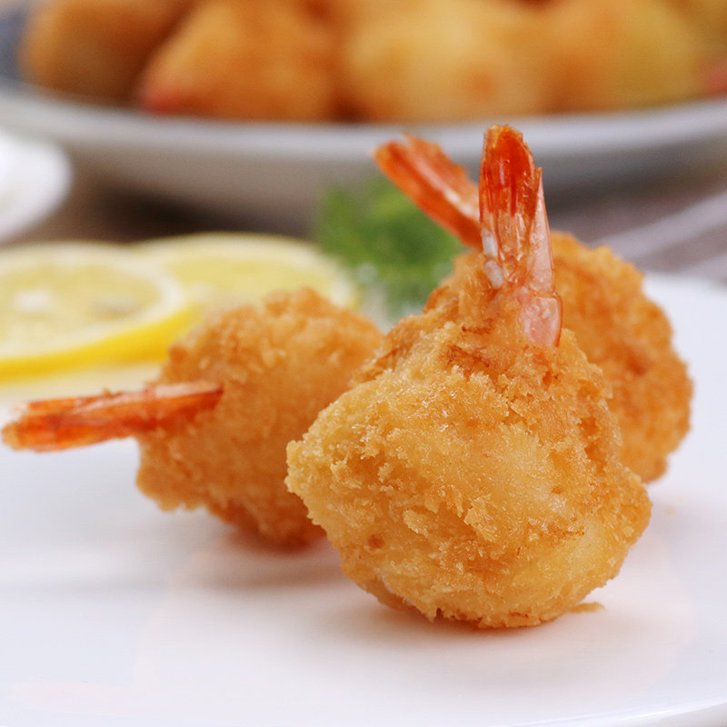亚洲渔港至q虾球海鲜油炸小吃香酥脆必胜同款西餐厅用40枚560g