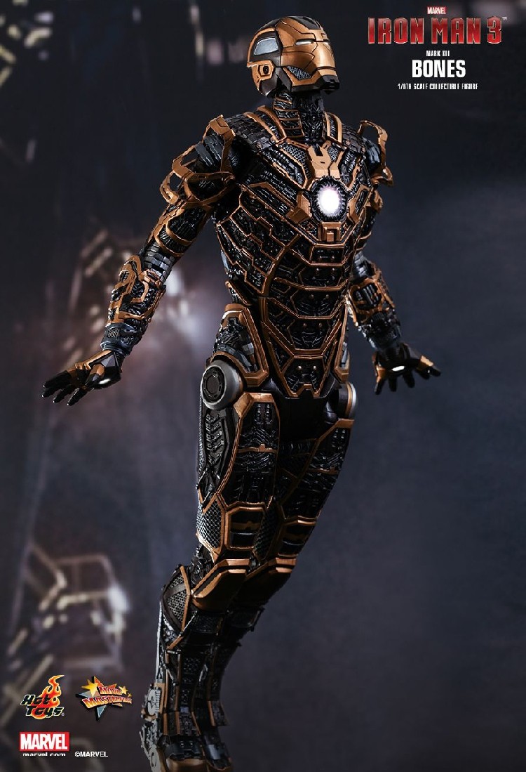 cc手办坊hottoys xli 6钢铁侠3 mk41骨骼mark 现货 bones正版 - 痕风