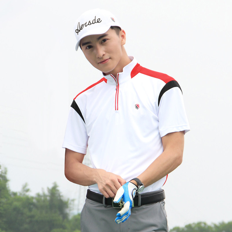 高尔夫服装短袖男装golf衣服男士速干高尔夫服装