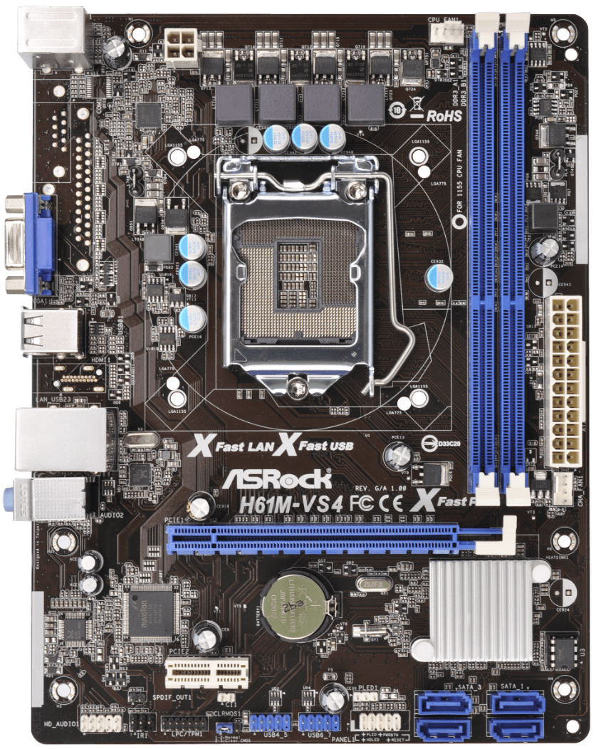 华擎h61mvs4主板h61mvs3h61mvsh61mvg4h61pro集显ddr3主板