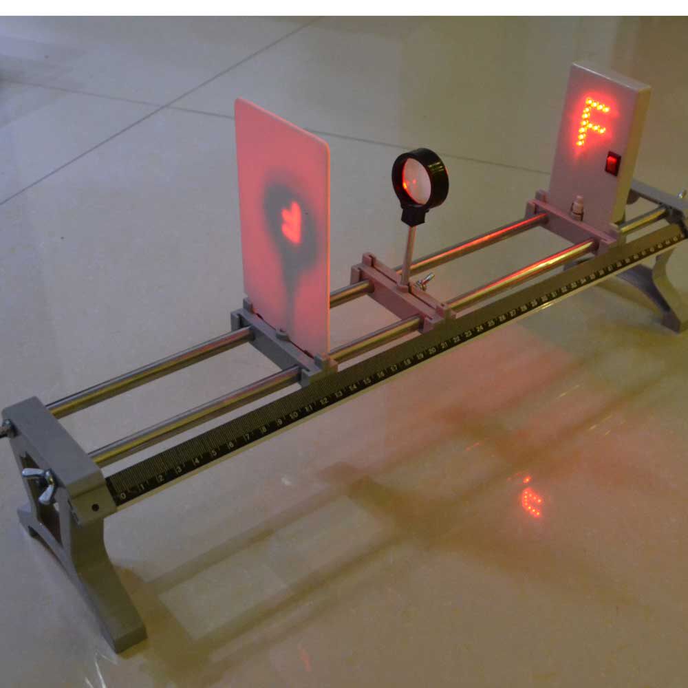 光学实验盒光学实验器材凸透镜成像小孔成像小型光具座