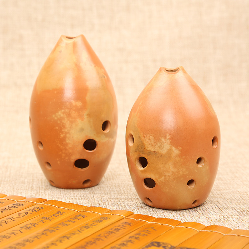 张埙窑变手工指法西安陶埙收藏演奏成人初学埙