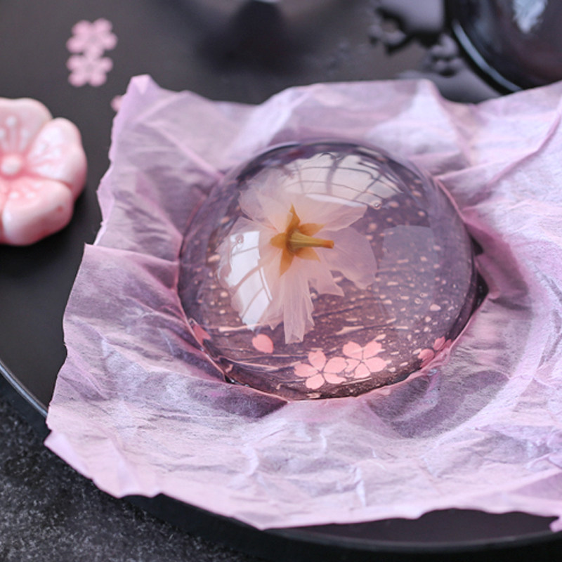 和风细语日式樱花果冻布丁礼盒信玄饼少女高果冻