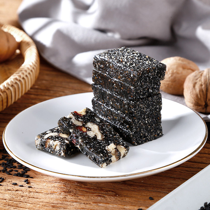 苏南芝麻糕饼核桃糕芝麻酥枣糕营养手工传统传统中式糕点