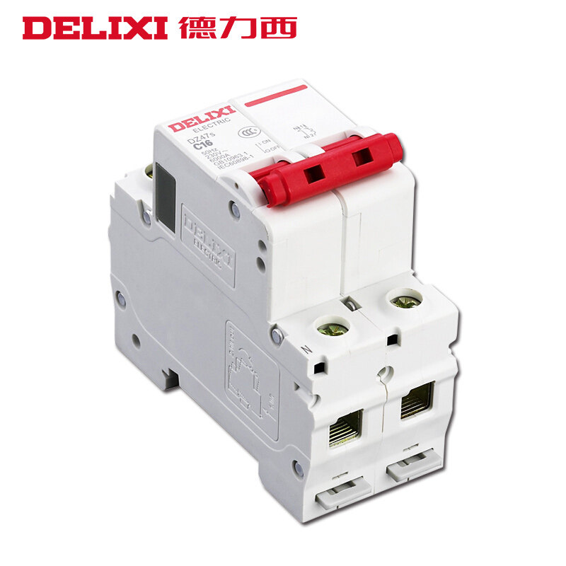 德力西1空气开关2p32a空开c20 c40家用小型断路器63a空开开关电闸