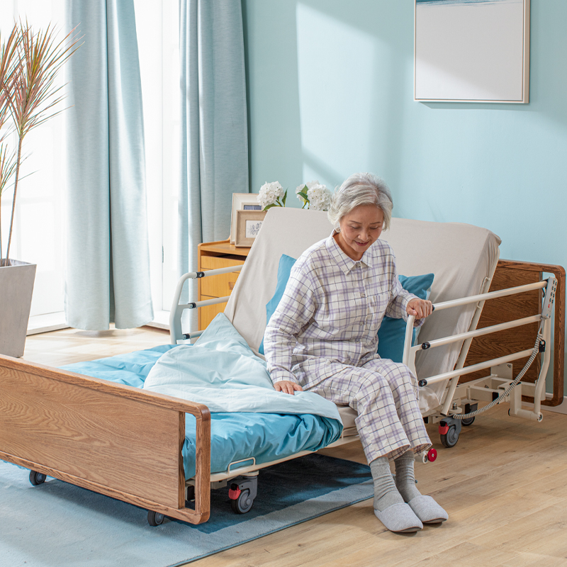 电动世道病床家用护理多功能加宽老人康复升降电动护理床