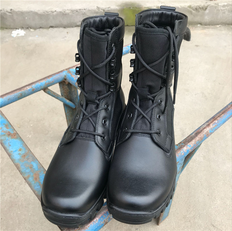 追你跑丢鞋 黑色春季秋季战术靴作战靴