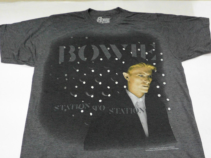 现货davidbowiestationtostation大卫鲍伊美国官方t恤shirt