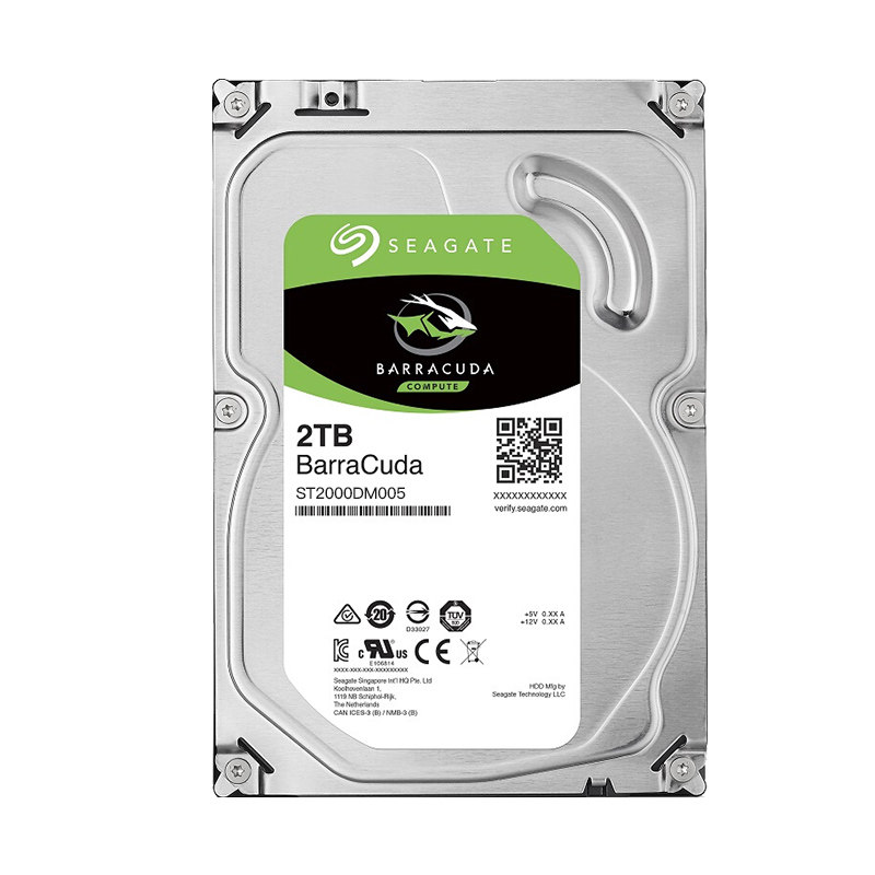 seagate/希捷 st2000dm005酷鱼2tb 2t台式机电脑机械硬盘