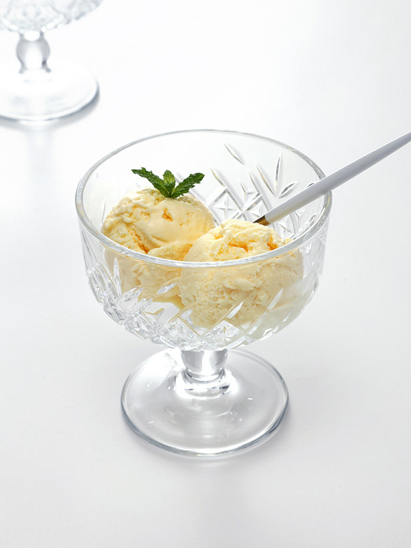 进口创意甜品碗无铅玻璃冰激凌雪糕沙拉酸奶布丁碗