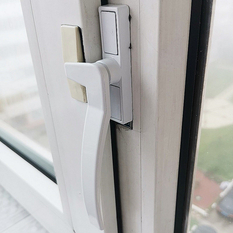 塑钢门窗把手pvc窗户执手平开推拉拉窗防盗防盗锁执手