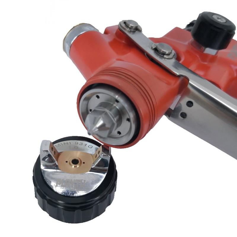 迷你mini931小型修补喷枪1.2mm口径可选毫升塑料喷枪