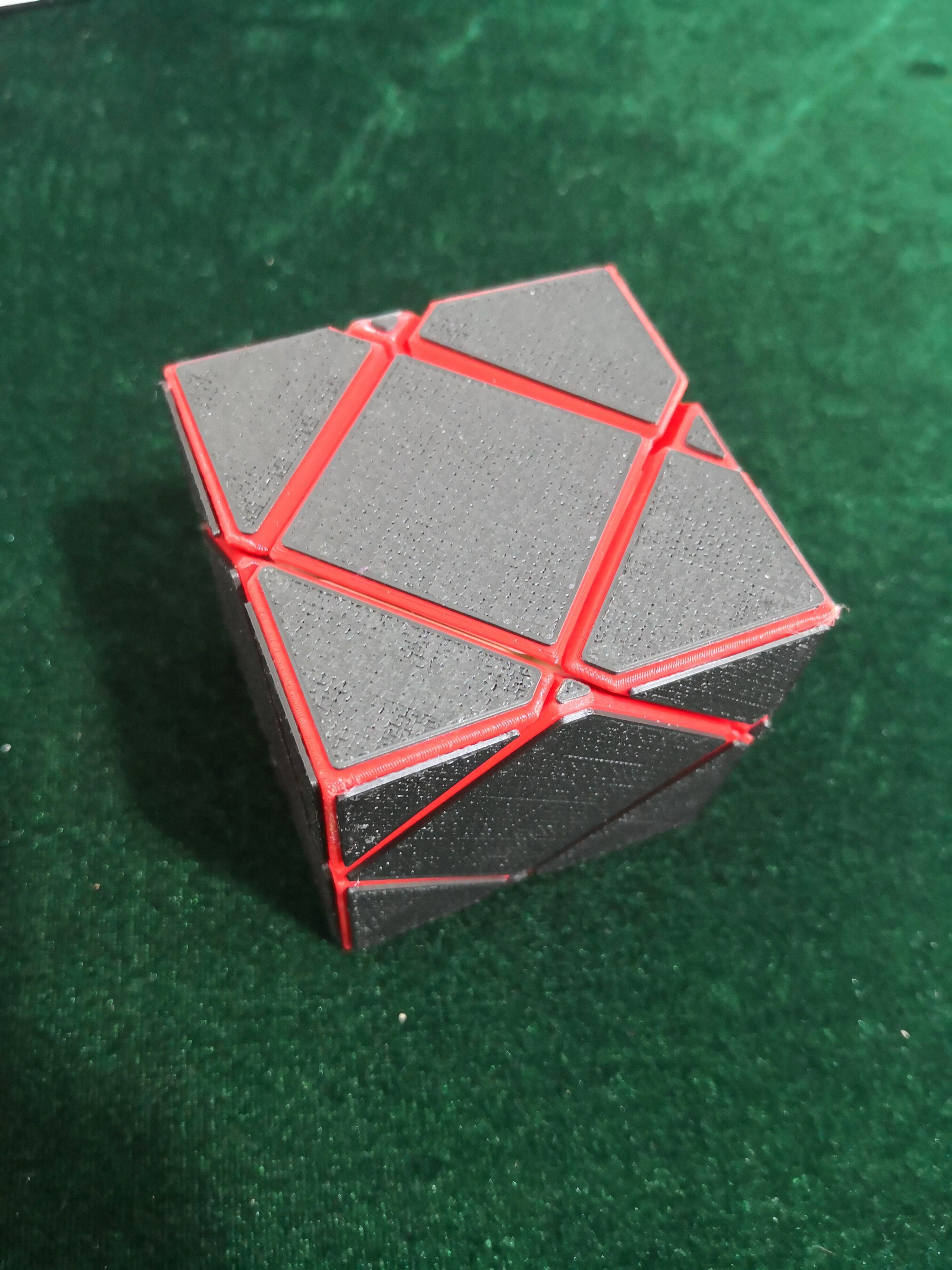 魔方镜面斜转聚魔小屋3d打印异形面魔方益智魔方