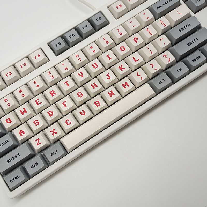 华艺外设机械键盘红白机键帽大全全套diy客制键盘