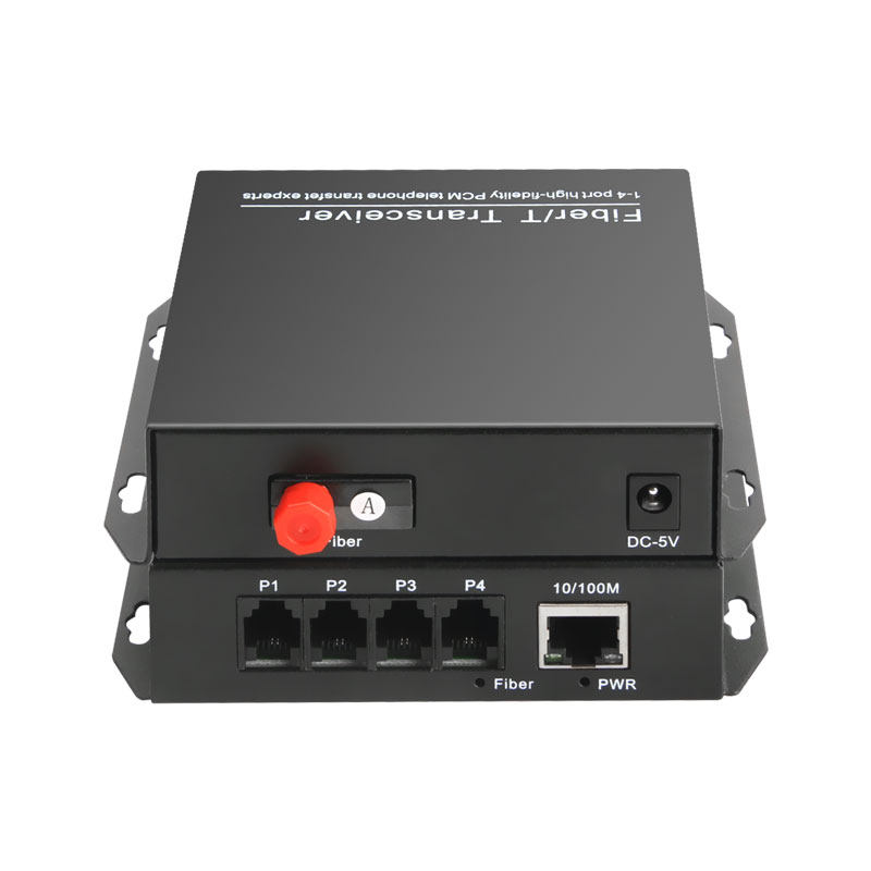 电话光端机汤湖4路光端机加1路网络pcm语音光端机