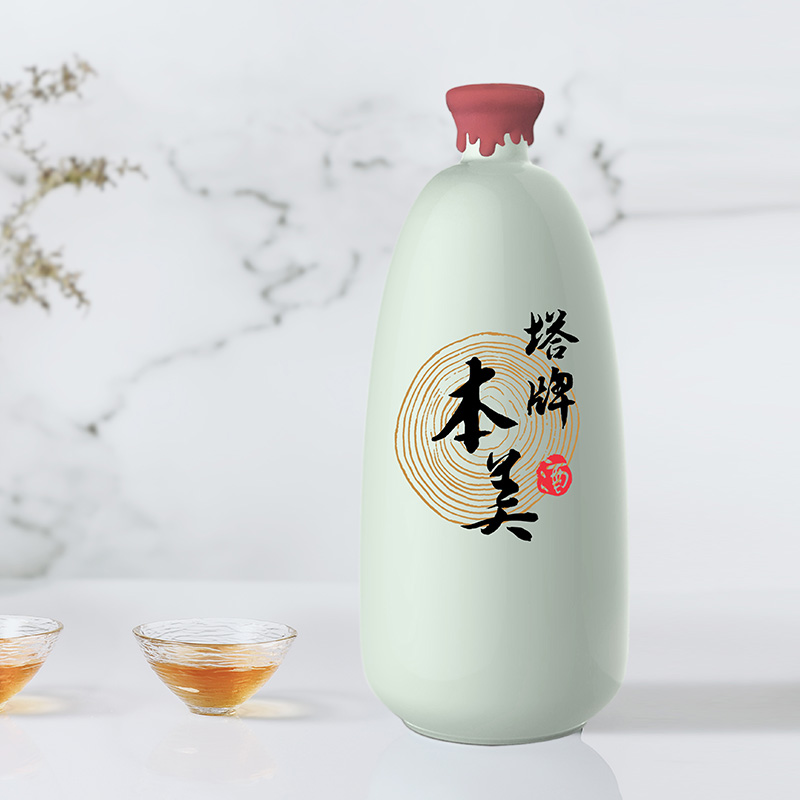绍兴塔牌本美黄酒手工冬酿原酒糯米米酒半干型传统黄酒