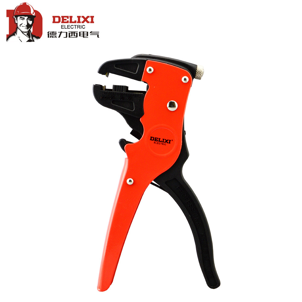 德力西电气剥线钳剥线器多功能鸭嘴剥皮钳拔钳子电工剥线钳