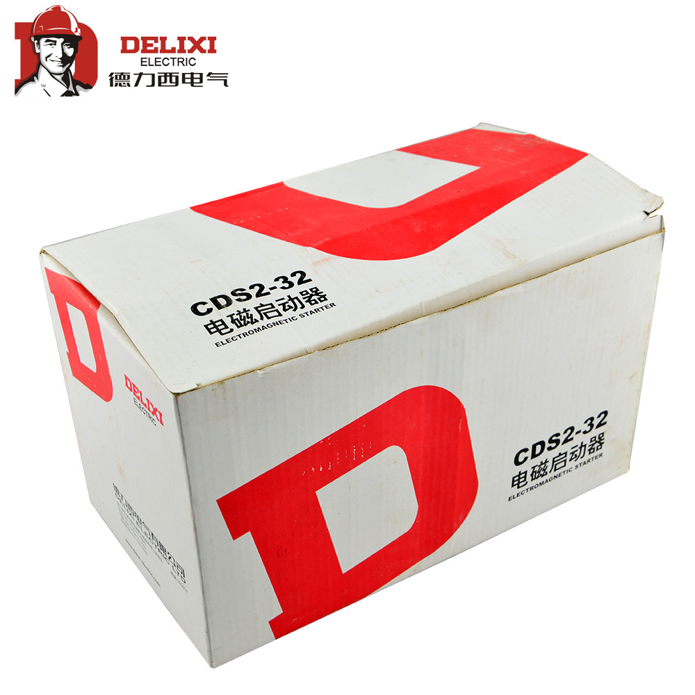 德力西380v三相电磁起动器155511kw按钮磁力开关cds232b13b