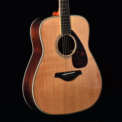 yamaha雅马哈fg820单板fgx830c缺角电箱左手吉他民谣吉他