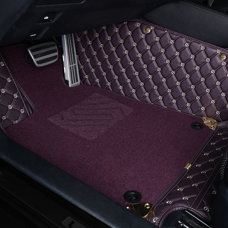 吉博力玛莎拉蒂莱万特捷豹xf全包围汽车脚垫汽车地垫专车专用总裁