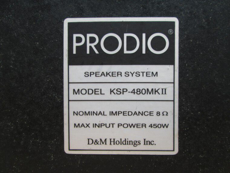 原装进口二手音响prodio宝迪奥ktv10寸专用卡拉ok家庭k歌音箱正品