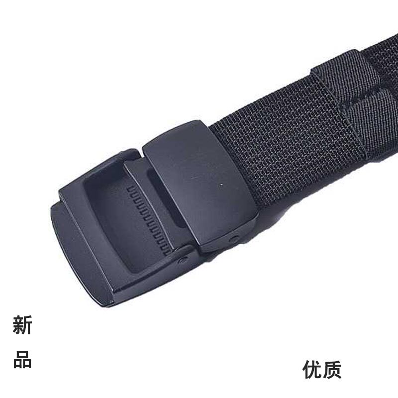 腰带新款合金尼龙保安服配件作训作战救援黑色腰带