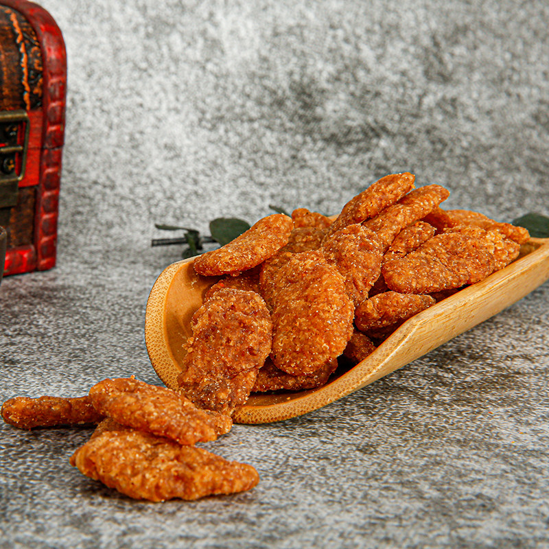 口福阿凡提新型豆制品牛肉干味素8090怀旧零食21克素肉