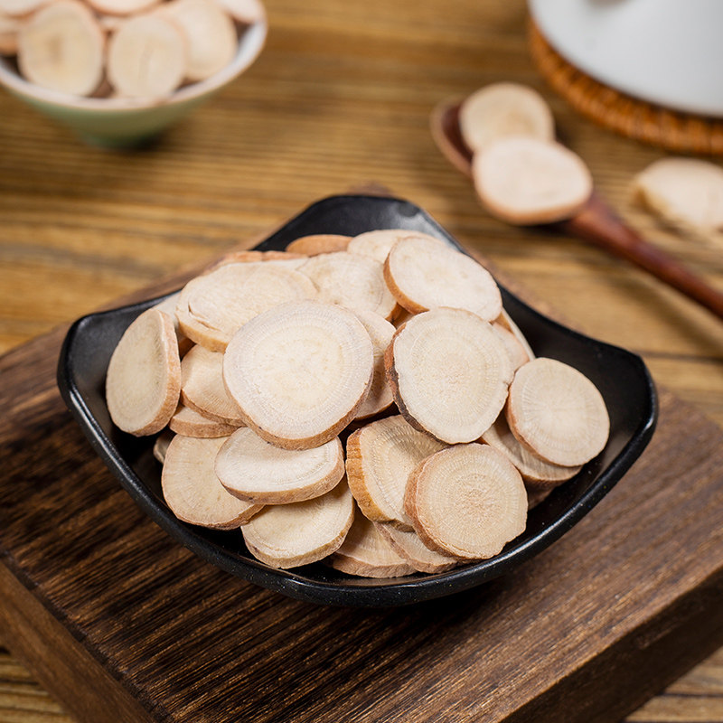 白芍500g包邮白勺片另售四物汤三白汤原料甘草其他药食同源食品