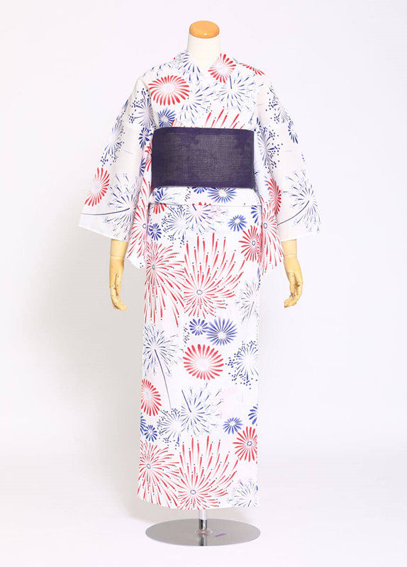 出口日本全棉和服浴衣烟花菊花夏花民族服装