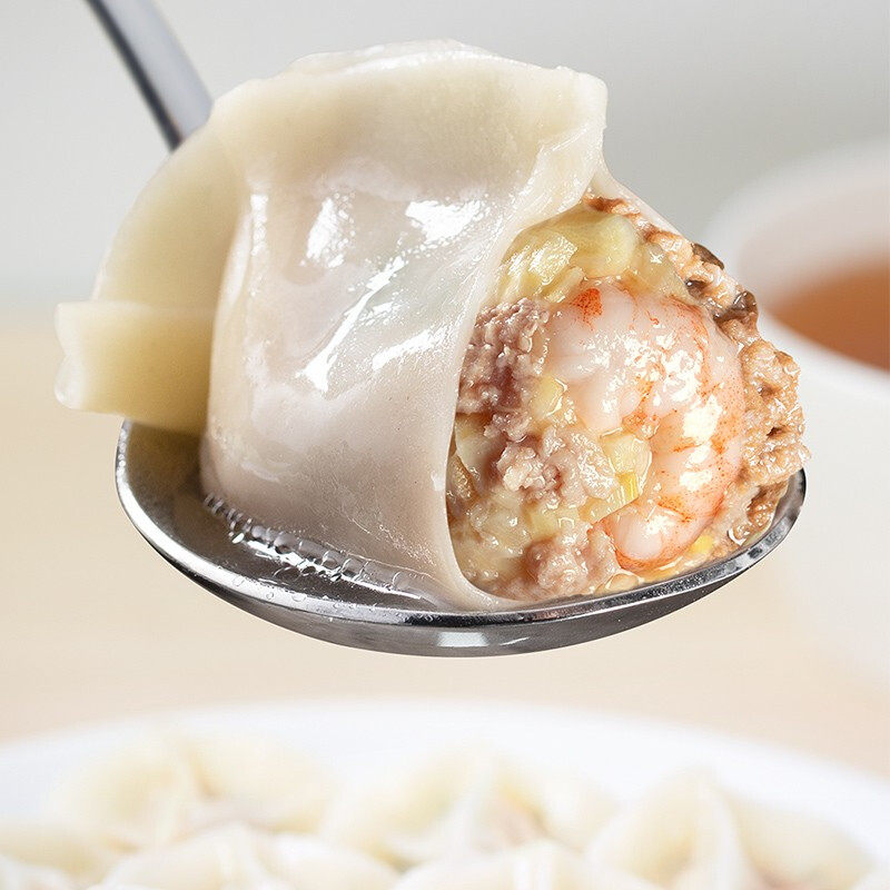 思念金牌虾皇水饺速冻手工三鲜玉米虾仁饺子早餐速食蒸煎饺半成品