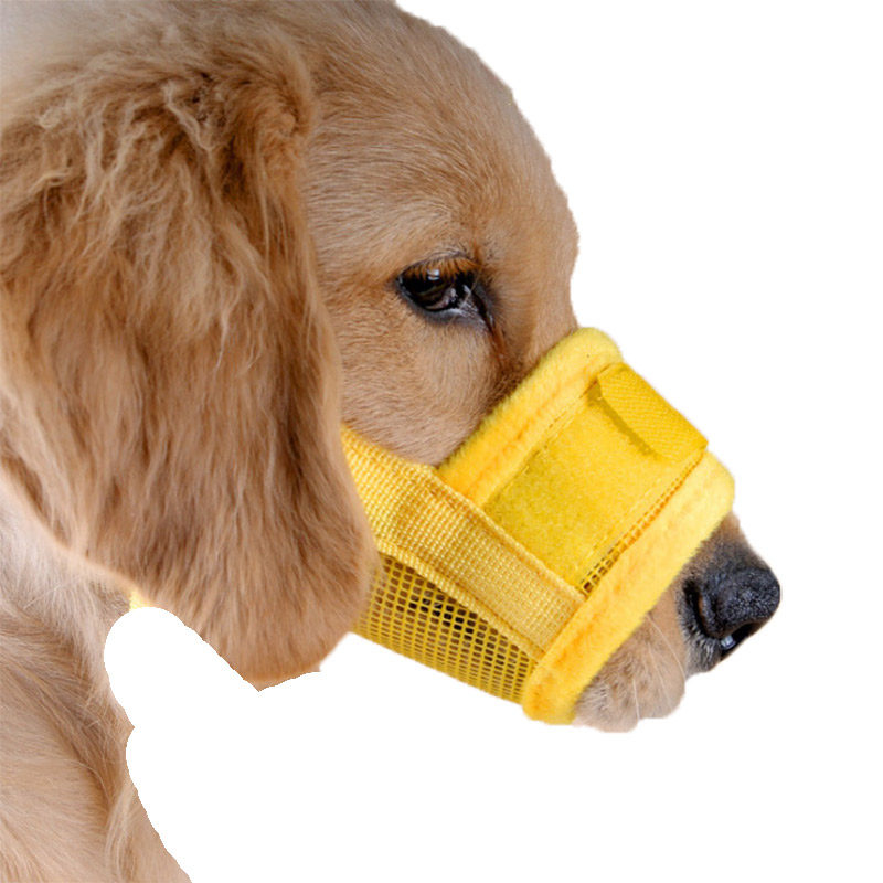 狗嘴套防咬防叫可喝水防乱吃口罩宠物止吠器金毛泰迪中小型狗嘴罩