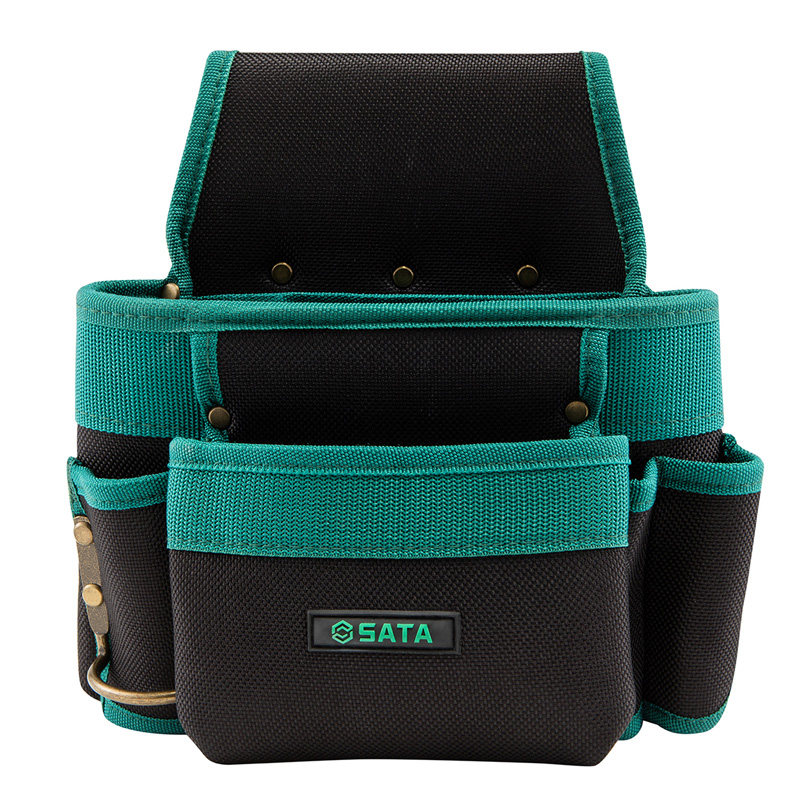 世达工具包加厚帆布腰包电工多功能维修大号耐磨工具包