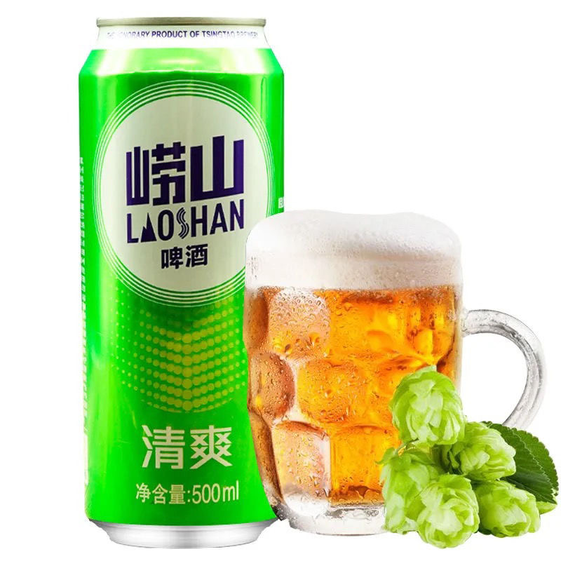 崂山啤酒劲爽500ml图片