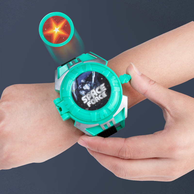 声光电动手枪儿童玩具枪带声音音乐可以发射飞盘电动玩具枪