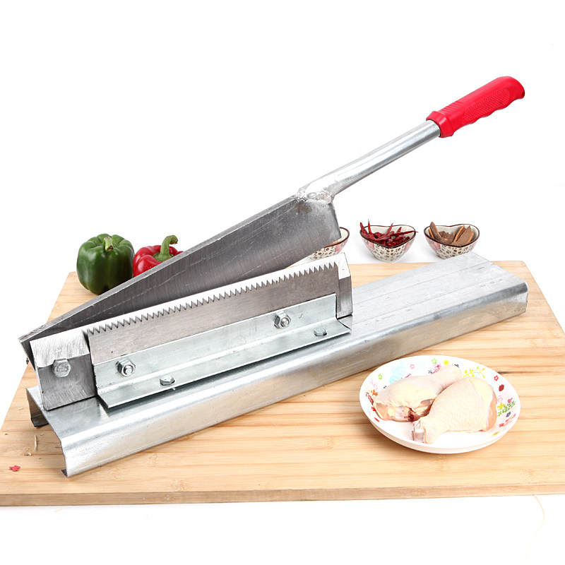 铡粉条刀小型铡刀切片器闸刀扎刀铡草药刀裁纸刀排骨刀鸡鸭鱼铡刀