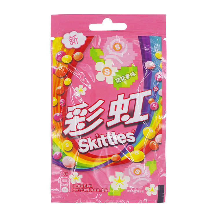 玛氏箭牌彩虹糖原果酸劲果花花果味儿童休闲传统糖果