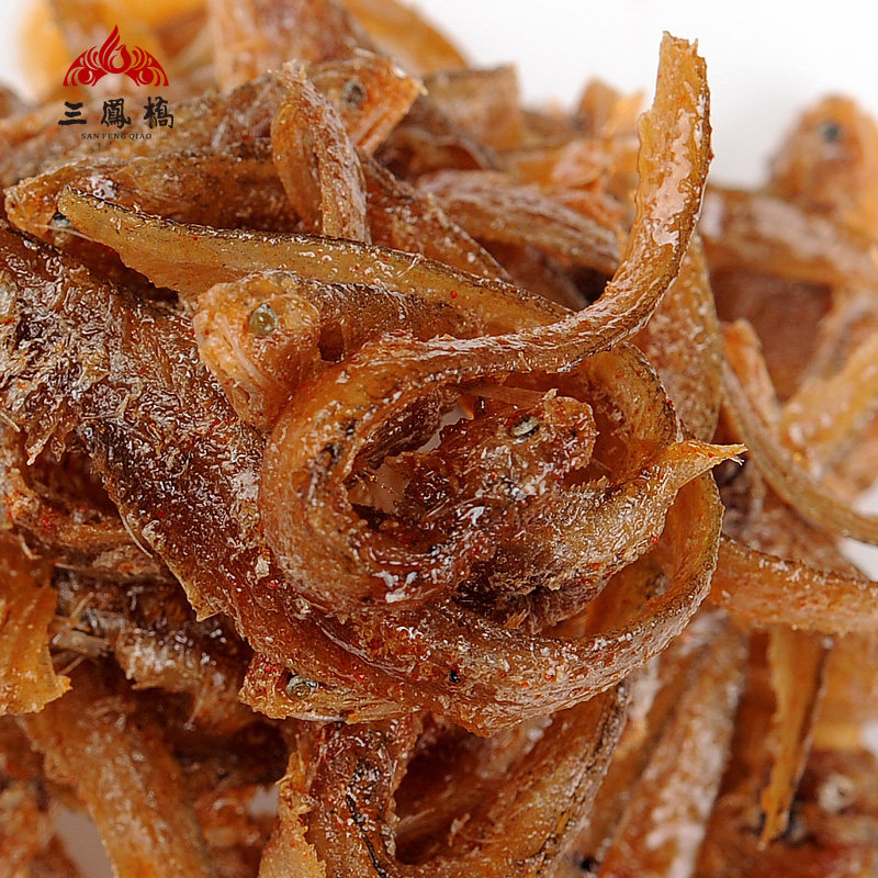 三凤桥太湖凤尾鱼150g*3盒油炸小鱼干真空零食特产老字号休闲食品