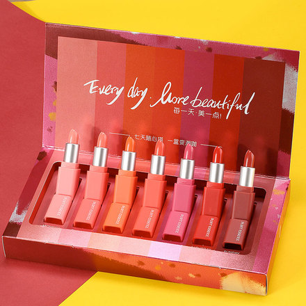 口红套装礼盒组合装多色豆沙色持久保湿国产平