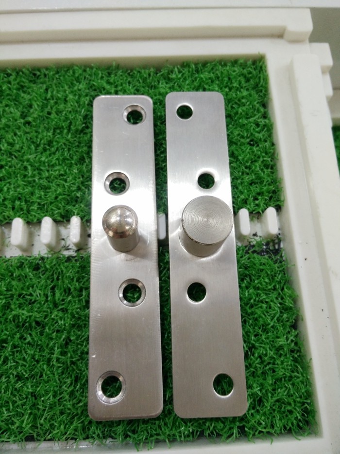 转轴加厚不锈钢360度木门上下铰链定位门轴天地轴地弹簧