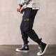 Overalls men's tide brand ins port style paratrooper pants straight loose pants men's spring and autumn trend wild ruffian handsome Overalls men's tide brand ins port style paratrooper pants straight loose pants men's spring and autumn trend wild ruffian handsome