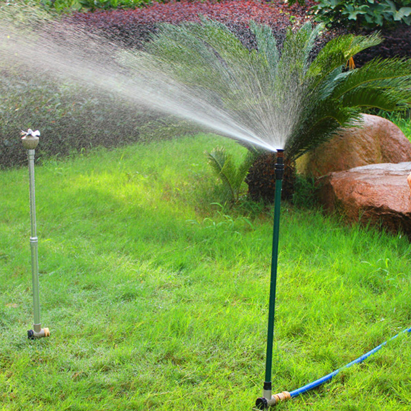 360度可调草坪灌溉喷头喷水园林雾化降温喷头自动浇水降温洒水器