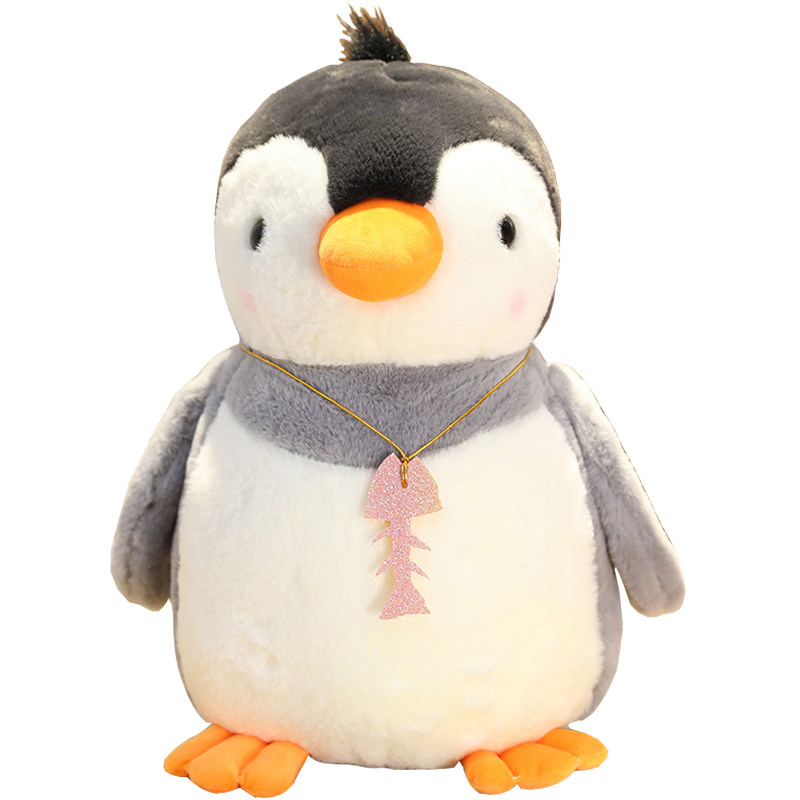 企鹅公仔毛绒玩具可爱布娃娃床上睡觉女孩大号抱枕小企鹅玩偶礼物