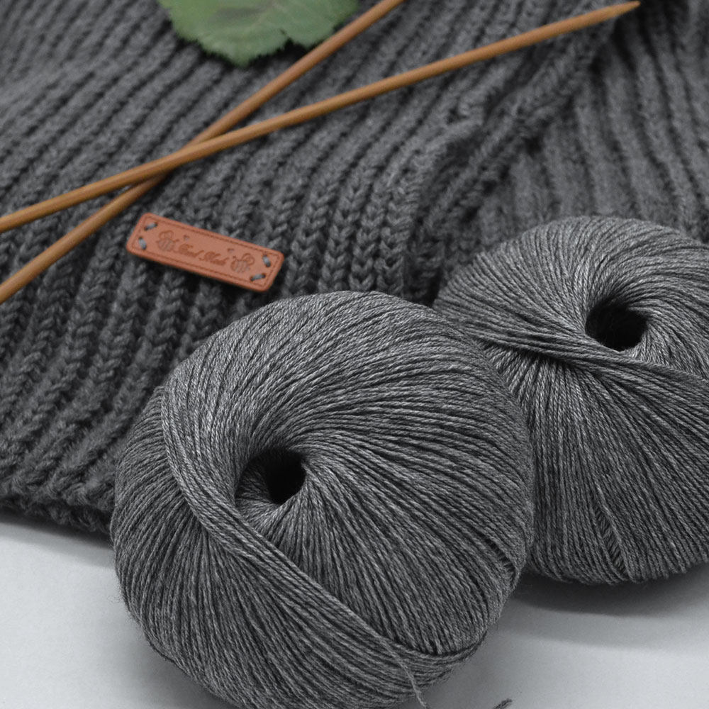 羊绒线毛线团自织围巾中粗线手工编织diy材料包柔软送男女友毛线