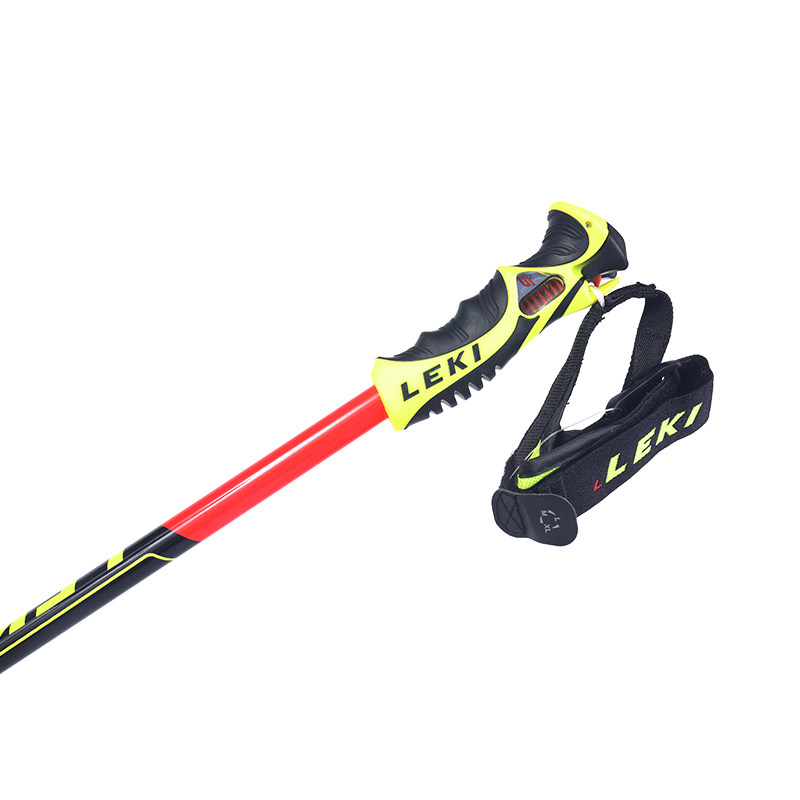 leki19款滑雪板双板手杖男女venomgs竞技碳铝雪杖