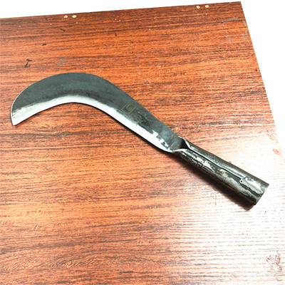 镰刀割草刀弯小镰刀手工锻打除草农用工具弹簧钢户外割菜刀收割刀