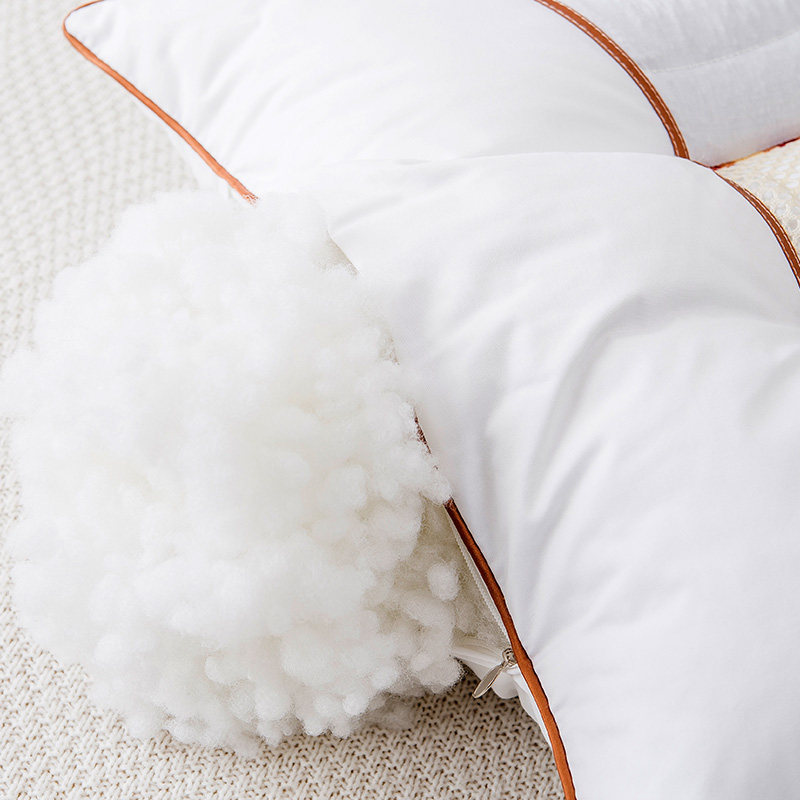 明子枕头枕芯全棉花草单人成人颈椎睡眠护颈枕头