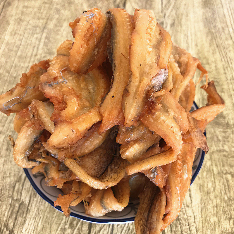 大连特产海鲜香酥鱼干原味龙头鱼海味即食鱼片零食250克2件包邮